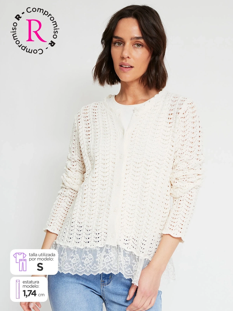 CARDIGAN MUJER TATIENNE CHENILLE