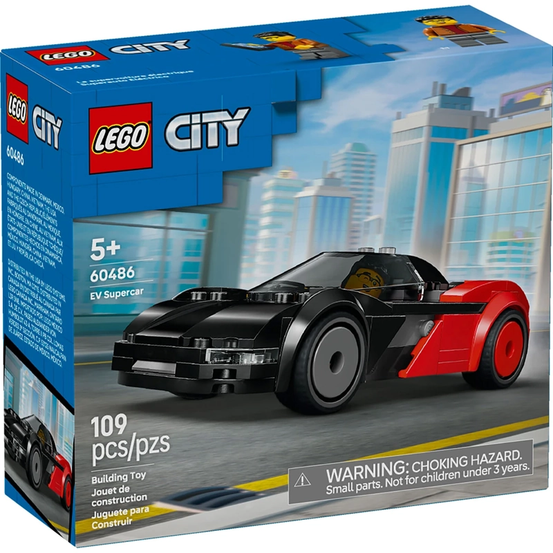 BLOQUES DE CONSTRUCCIÓN LEGO 60486 SUPERAUTO ELECTRICO - 2