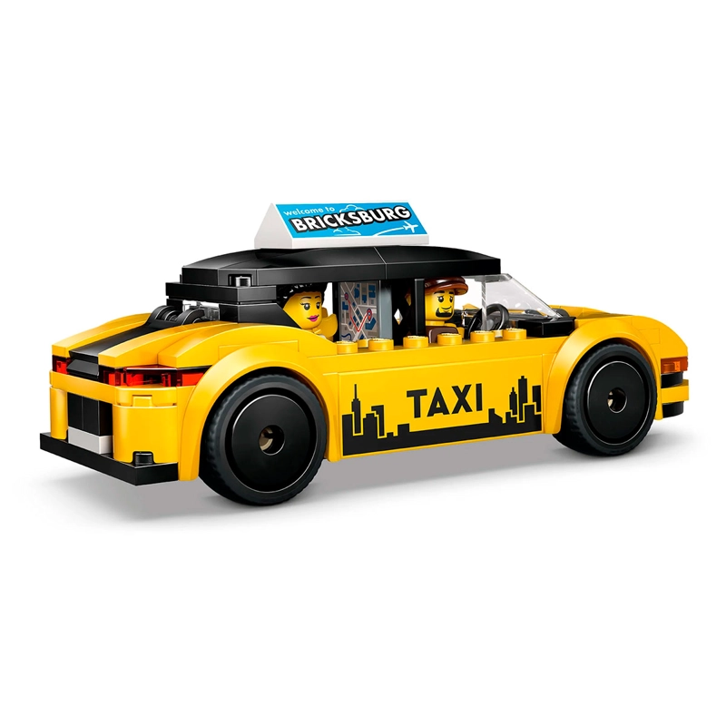 BLOQUES DE CONSTRUCCIÓN LEGO 60487 TAXI AMARILLO - 2