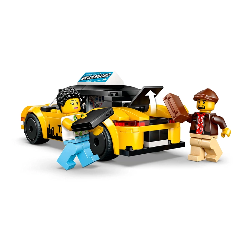 BLOQUES DE CONSTRUCCIÓN LEGO 60487 TAXI AMARILLO - 3