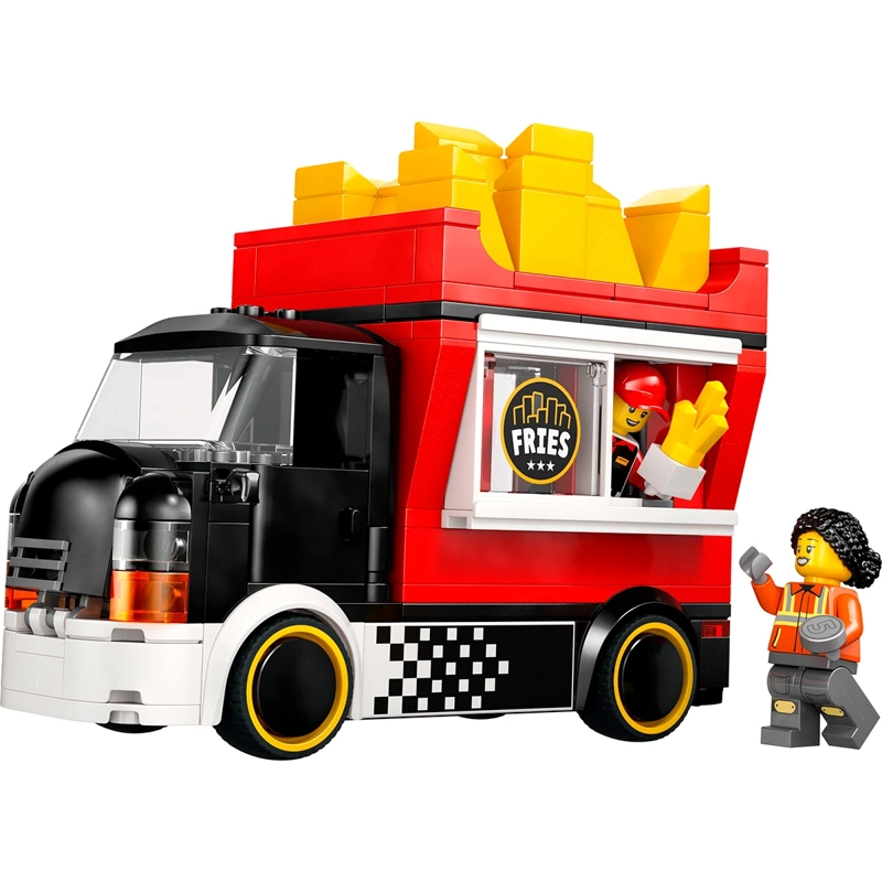 BLOQUES DE CONSTRUCCIÓN LEGO 60488 CAMIÓN DE PAPAS FRITAS - 1
