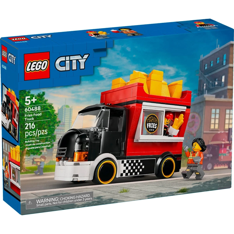 BLOQUES DE CONSTRUCCIÓN LEGO 60488 CAMIÓN DE PAPAS FRITAS - 4