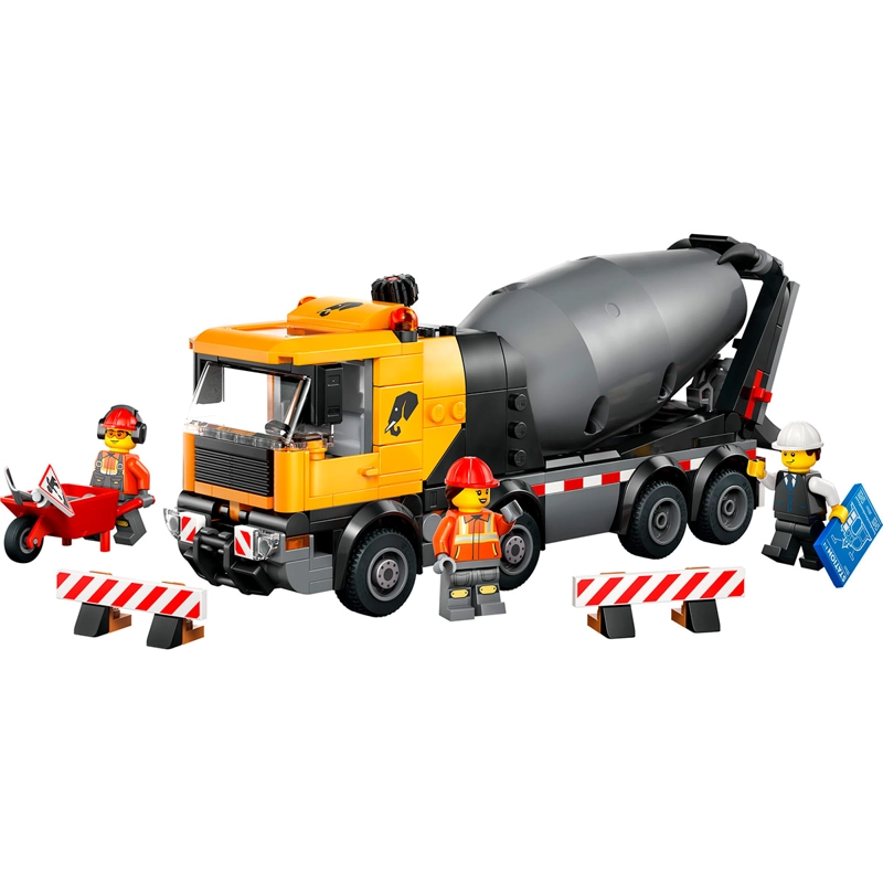 BLOQUES DE CONSTRUCCIÓN LEGO 60478 CAMIÓN MEZCLADOR - 1