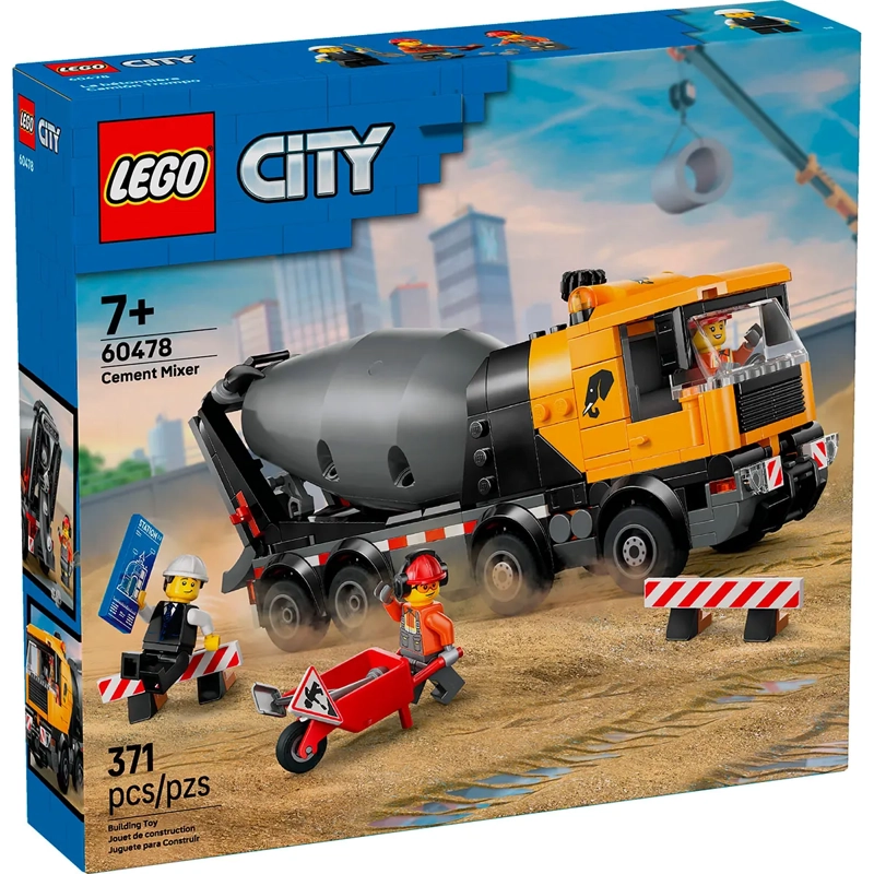 BLOQUES DE CONSTRUCCIÓN LEGO 60478 CAMIÓN MEZCLADOR - 4