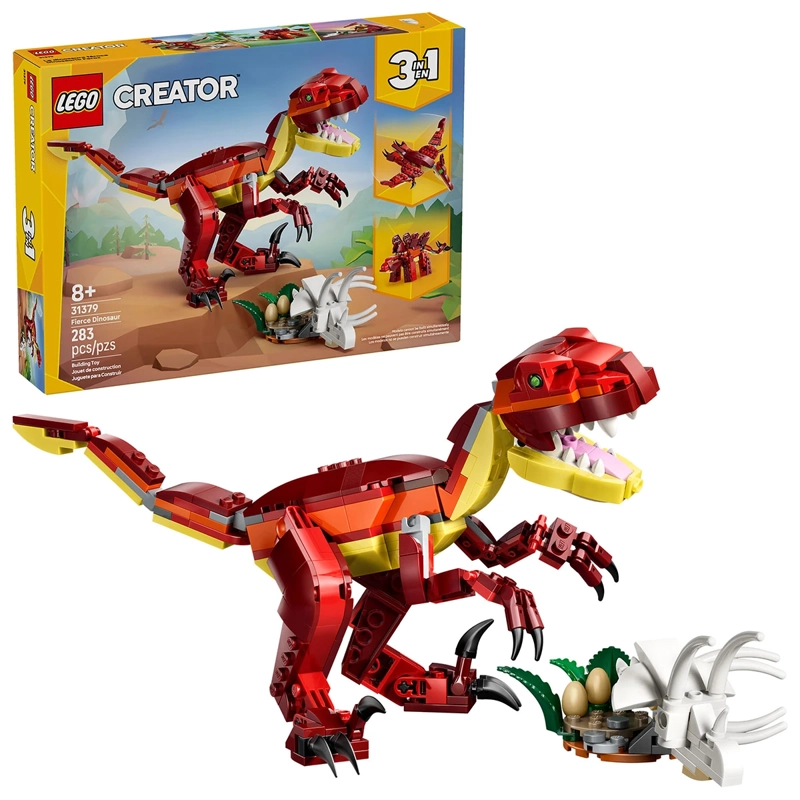 BLOQUES DE CONSTRUCCIÓN LEGO 31379 DINOSAURIO FEROZ - 1