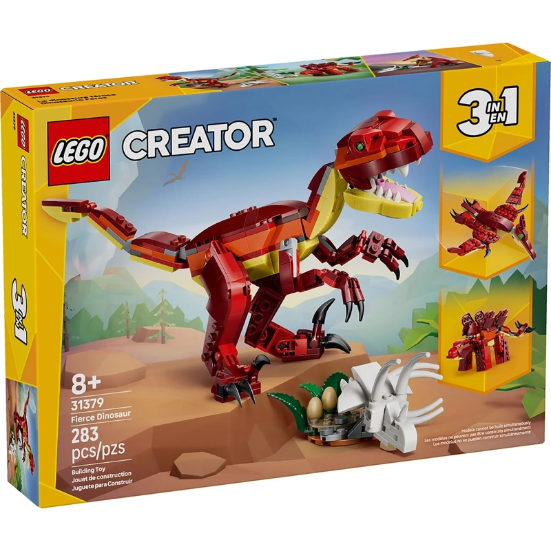 BLOQUES DE CONSTRUCCIÓN LEGO 31379 DINOSAURIO FEROZ - 2