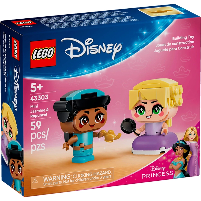 BLOQUES DE CONSTRUCCIÓN LEGO 43303 MINI JASMÍN Y RAPUNZEL - 4