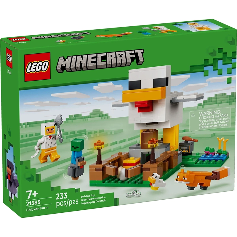 BLOQUES DE CONSTRUCCIÓN LEGO 21585 LA GRANJA DE GALLINAS - 2