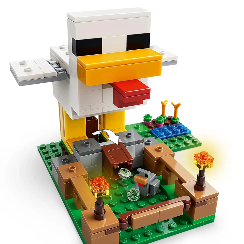 BLOQUES DE CONSTRUCCIÓN LEGO 21585 LA GRANJA DE GALLINAS - 4