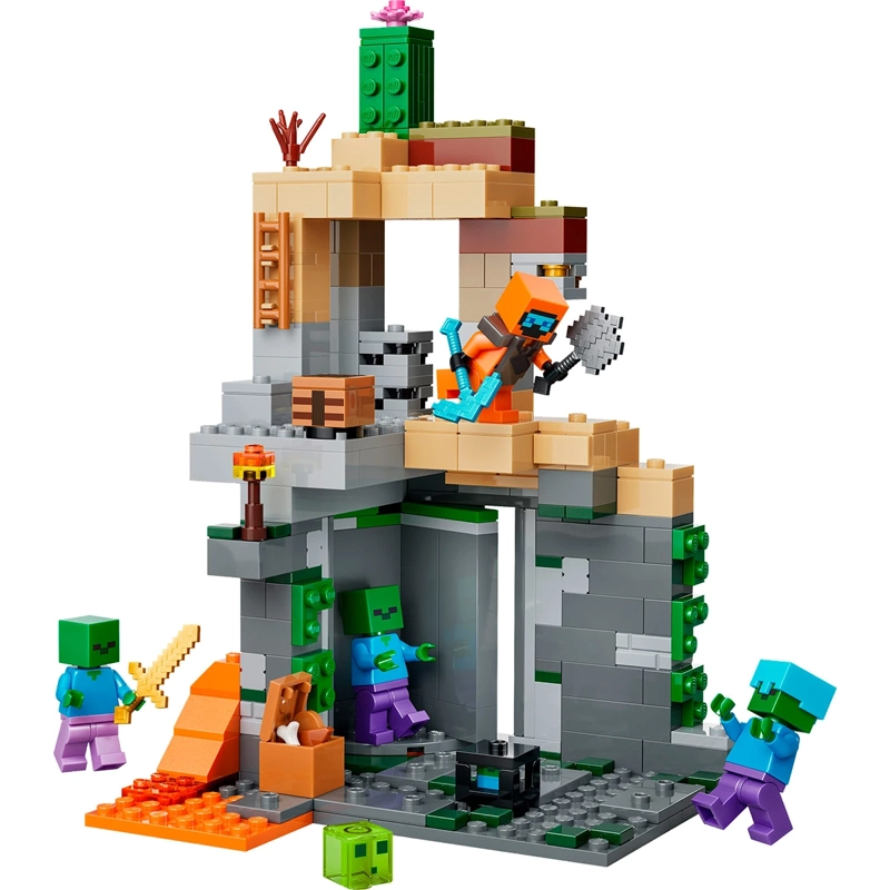 BLOQUES DE CONSTRUCCIÓN LEGO 21587 EL CALABOZO DE ZOMBIES - 1