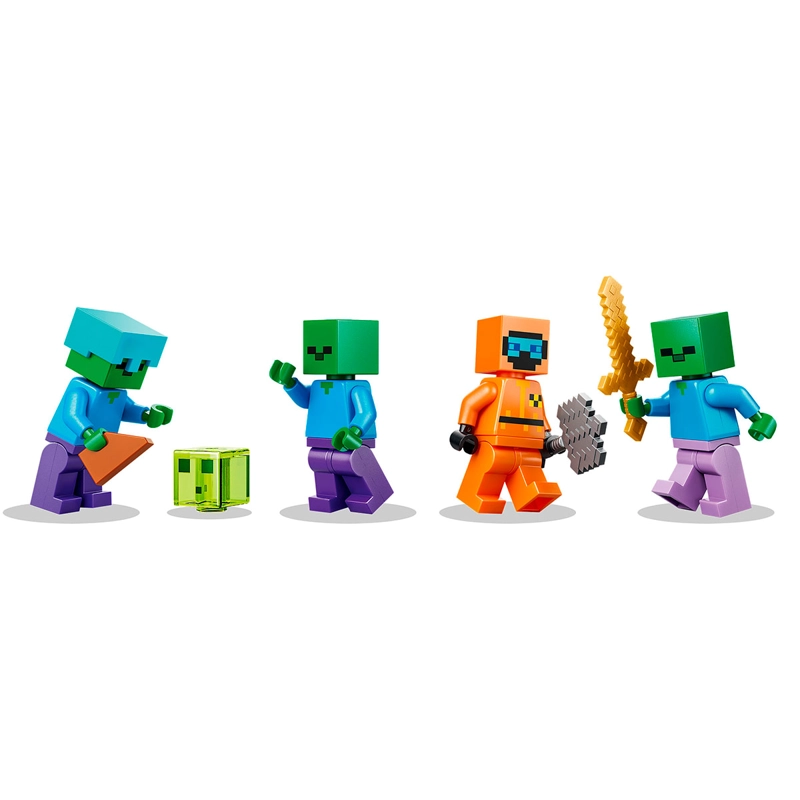 BLOQUES DE CONSTRUCCIÓN LEGO 21587 EL CALABOZO DE ZOMBIES - 3