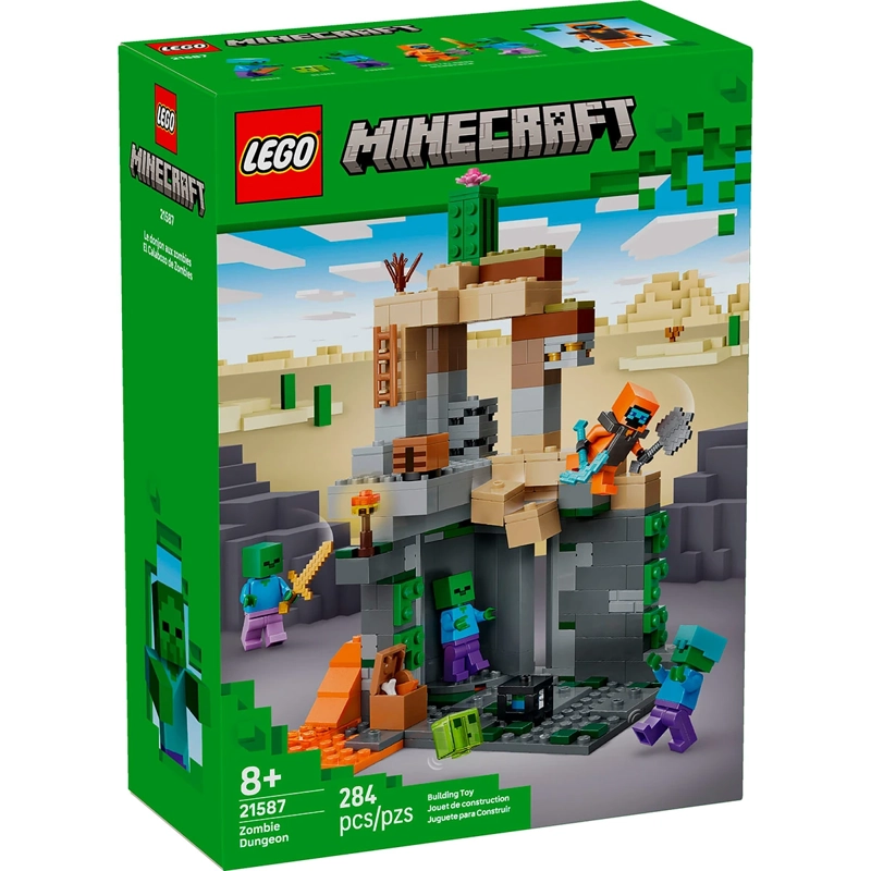 BLOQUES DE CONSTRUCCIÓN LEGO 21587 EL CALABOZO DE ZOMBIES - 4
