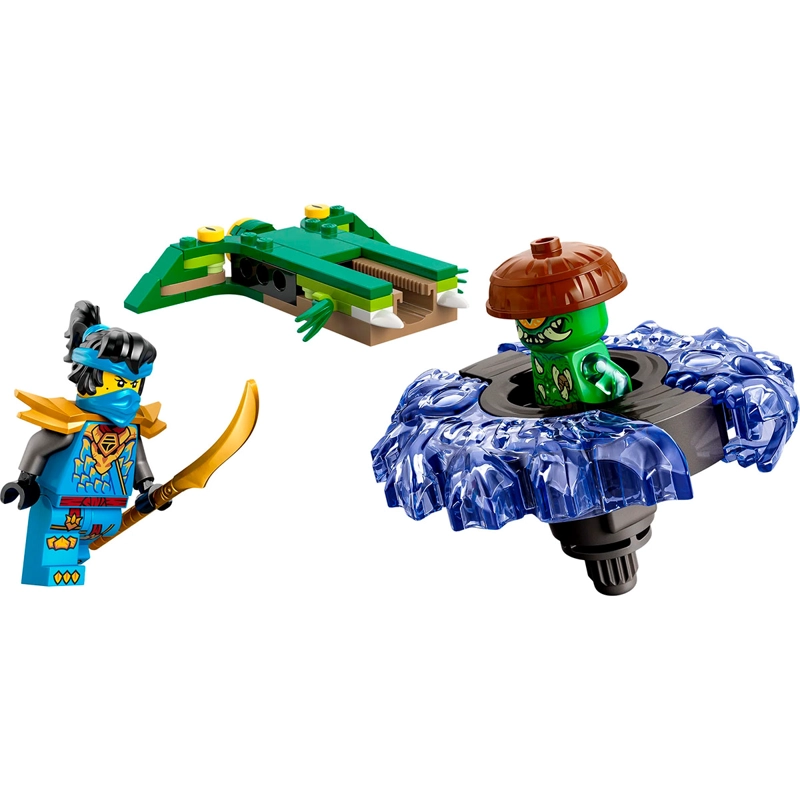 BLOQUES DE CONSTRUCCIÓN LEGO 71849 NYA VS. SPINNER DEL MONSTRUO MUTANTE - 1