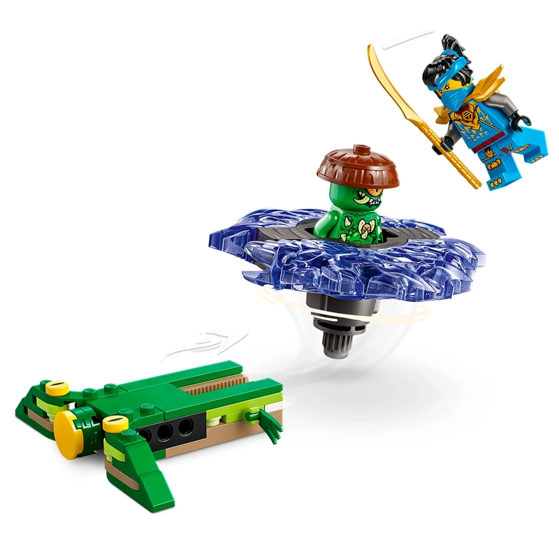 BLOQUES DE CONSTRUCCIÓN LEGO 71849 NYA VS. SPINNER DEL MONSTRUO MUTANTE - 2