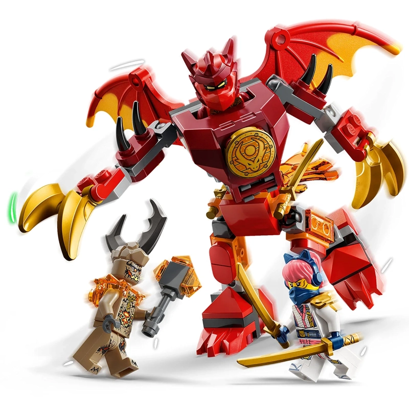 BLOQUES DE CONSTRUCCIÓN LEGO 71851 PACK COMBO MECH DRAGON KAI - 4