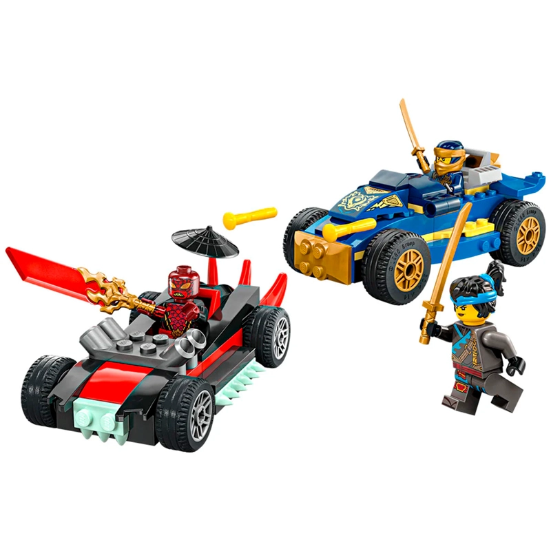 BLOQUES DE CONSTRUCCIÓN LEGO 71840 DESAFÍO A MÁXIMA VELOCIDAD: ROGUE VS. DRIX - 1