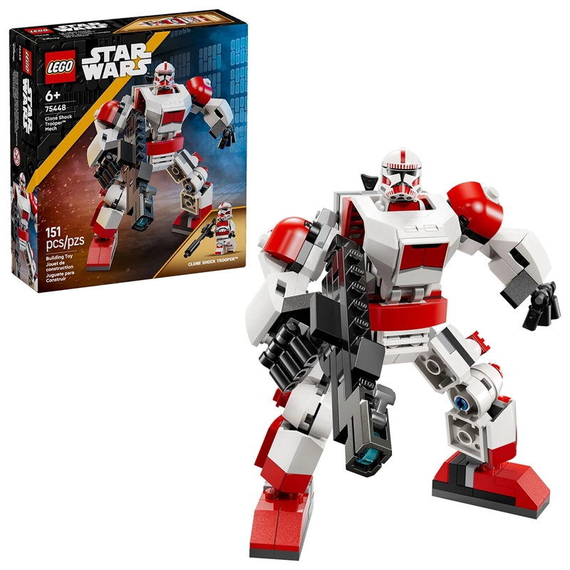 BLOQUES DE CONSTRUCCIÓN LEGO 75448 MECH CLON TROOPER CHOQUE - 1