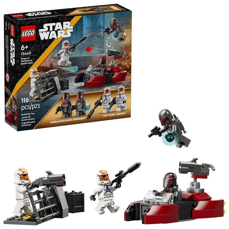BLOQUES DE CONSTRUCCIÓN LEGO 75449 PACK COMBO SITIO MANDALORIANO - 1