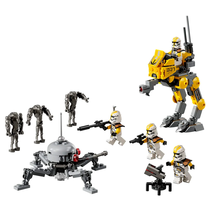 BLOQUES DE CONSTRUCCIÓN LEGO 75431 PACK DE COMBATE: SOLDADOS CLON DEL 327 CUERPO ESTELAR - 1