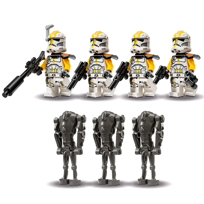 BLOQUES DE CONSTRUCCIÓN LEGO 75431 PACK DE COMBATE: SOLDADOS CLON DEL 327 CUERPO ESTELAR - 2
