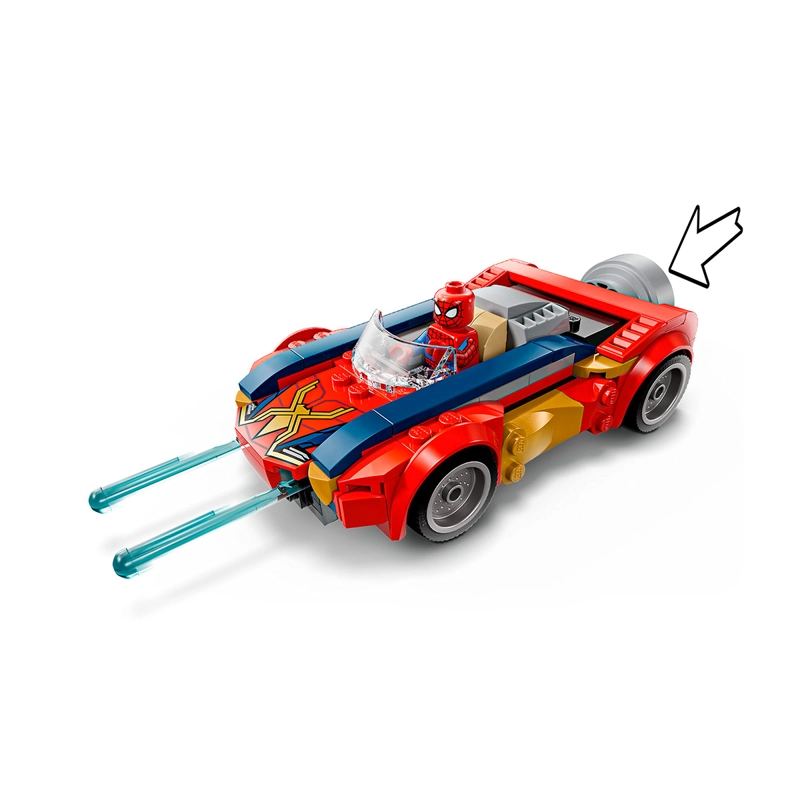 BLOQUES DE CONSTRUCCIÓN LEGO 76336 AUTO DE SPIDER-MAN VS. WOLVERINE VENOMIZADO - 2