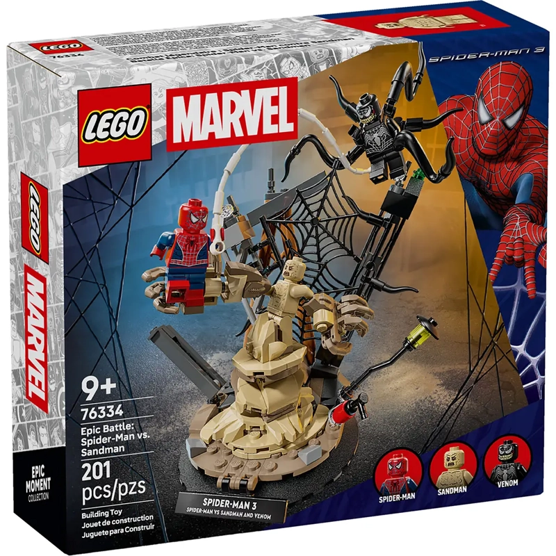 BLOQUES DE CONSTRUCCIÓN LEGO 76334 BAT SPIDERMAN VS. SANDMAN - 2