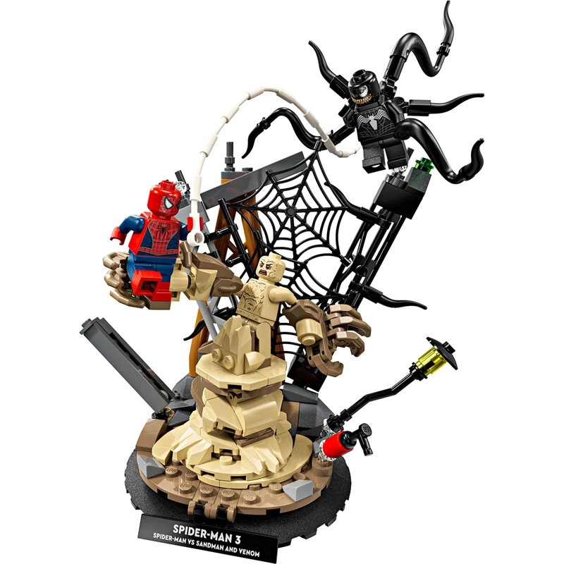 BLOQUES DE CONSTRUCCIÓN LEGO 76334 BAT SPIDERMAN VS. SANDMAN - 3