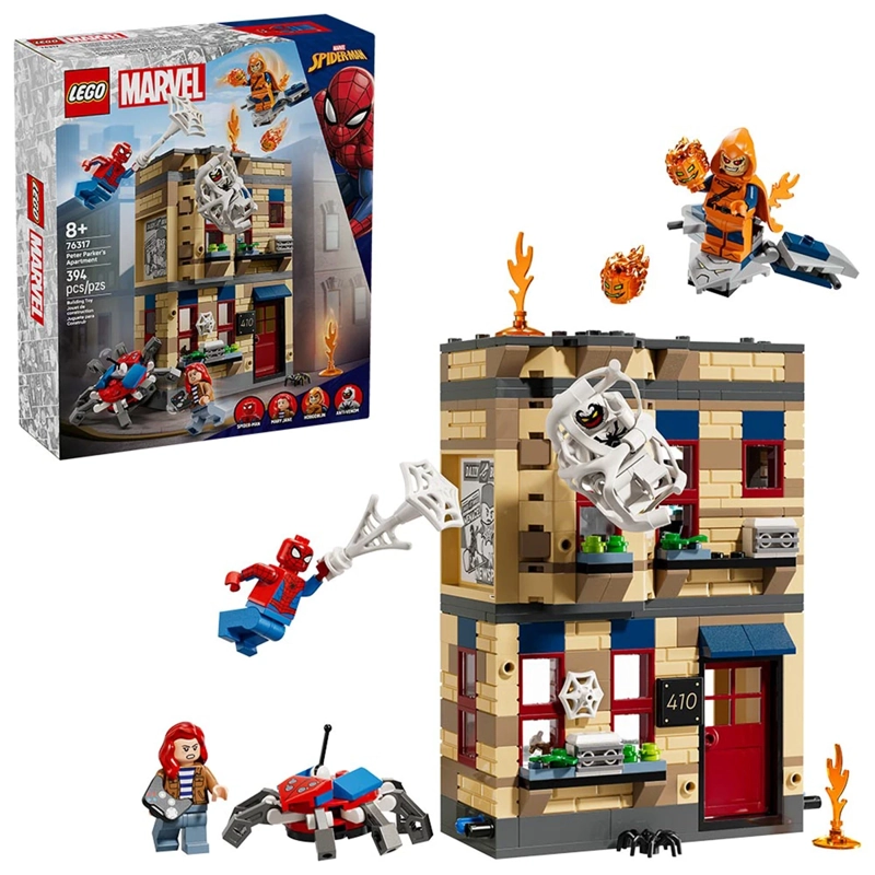 BLOQUES DE CONSTRUCCIÓN LEGO 76317 DEPART PETER PARKER - 1