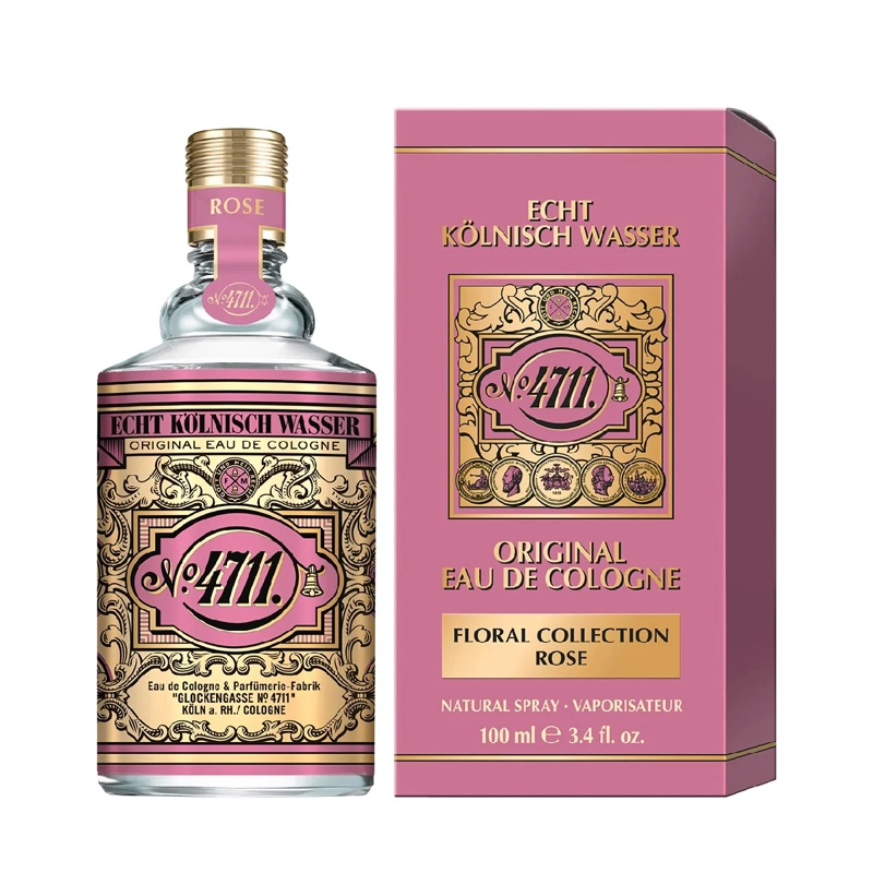 FRAGANCIA MUJER 4711 FLORAL COLLECTION ROSE EDC 100ML - 2