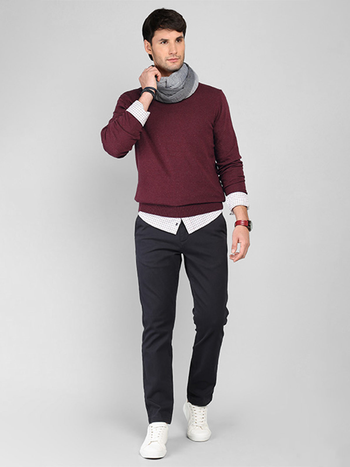 SWEATER HOMBRE ARROW CUELLO REDONDO SW33090 - 5
