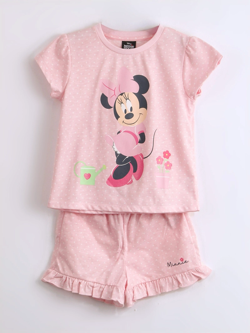 PIJAMA NIÑA DISNEY MINNIE LUNARES