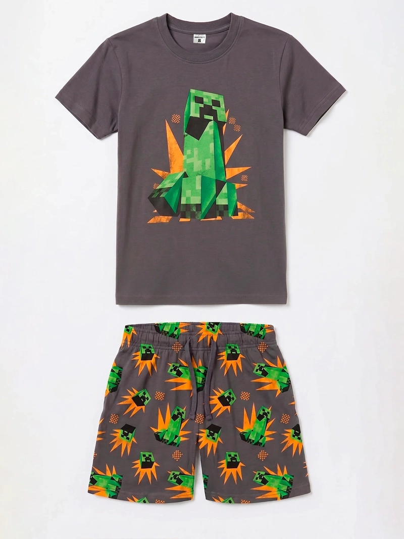 PIJAMA NIÑO MINECRAFT  - 1