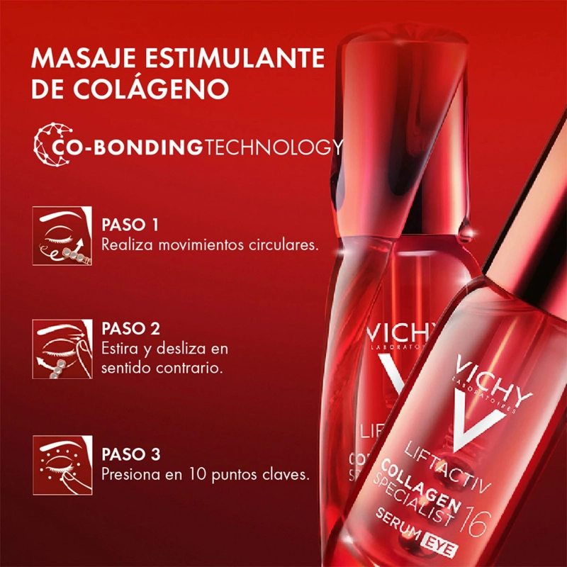 SÉRUM OJOS VICHY LIFTACTIV COLLAGEN 16 15ML - 8