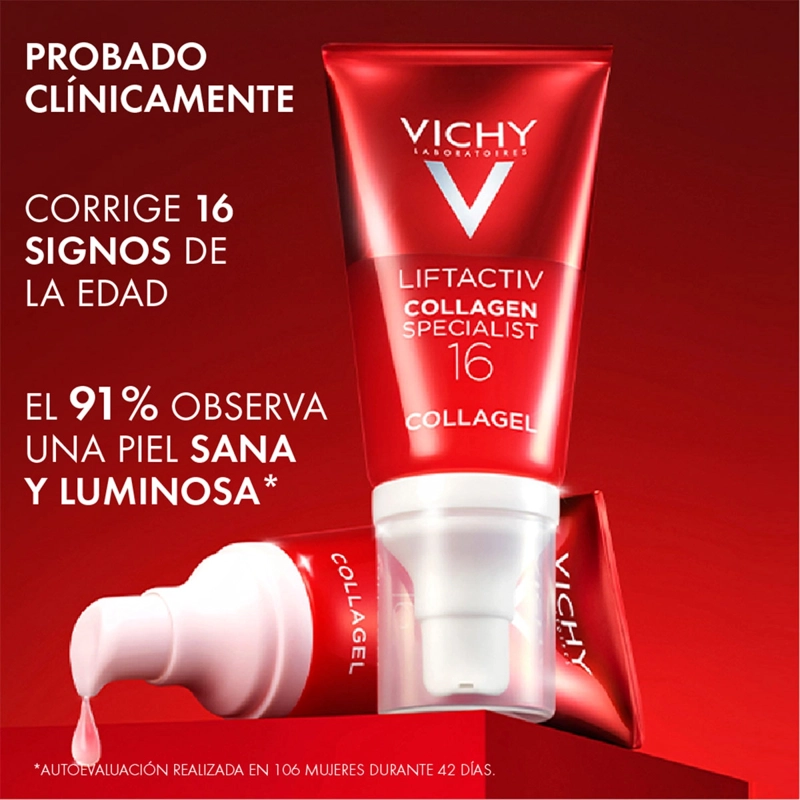 CREMA VICHY LIFTACTIV 16 COLLAGEL POTENCIA EL COLÁGENO 50ML - 5
