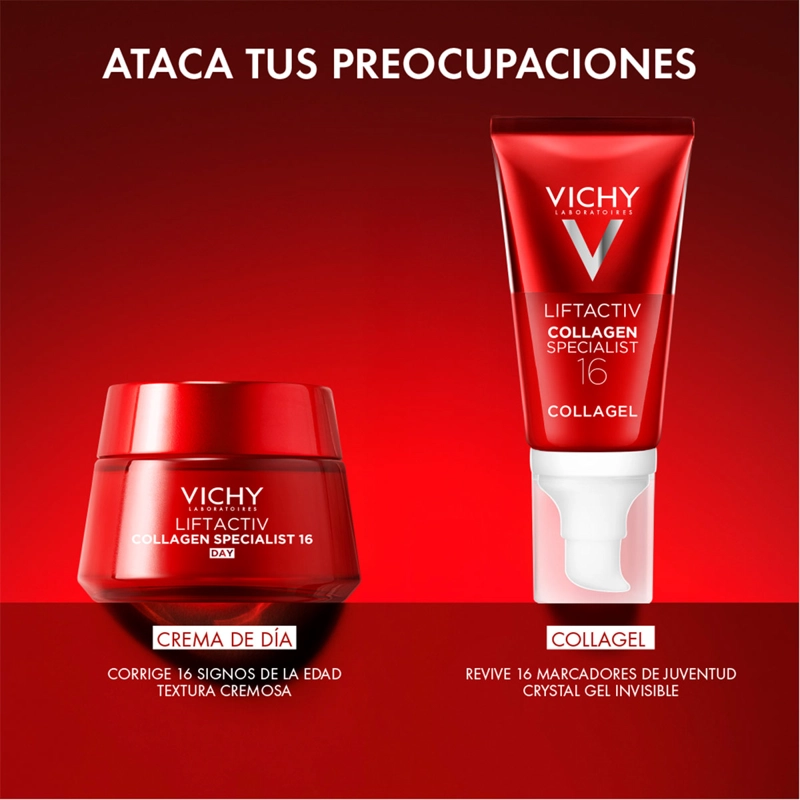 CREMA VICHY LIFTACTIV 16 COLLAGEL POTENCIA EL COLÁGENO 50ML - 6