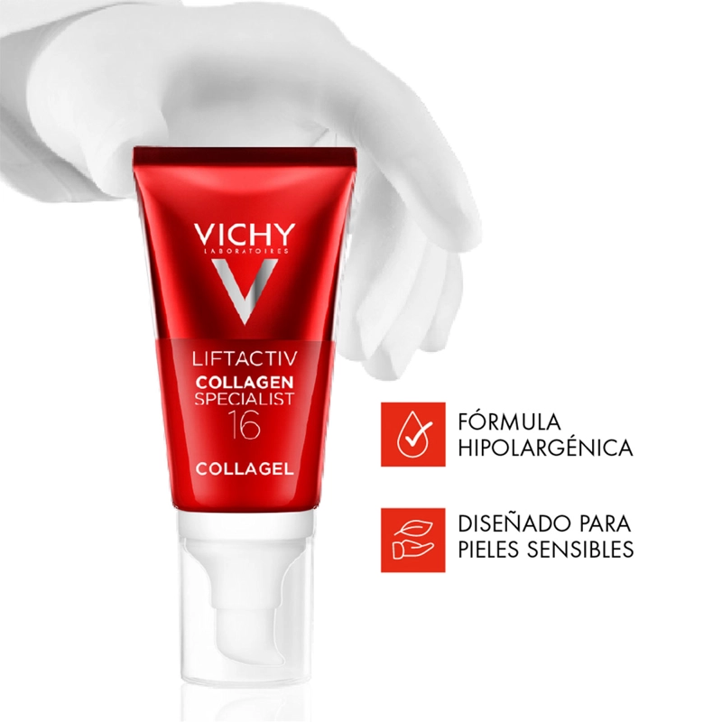 CREMA VICHY LIFTACTIV 16 COLLAGEL POTENCIA EL COLÁGENO 50ML - 10