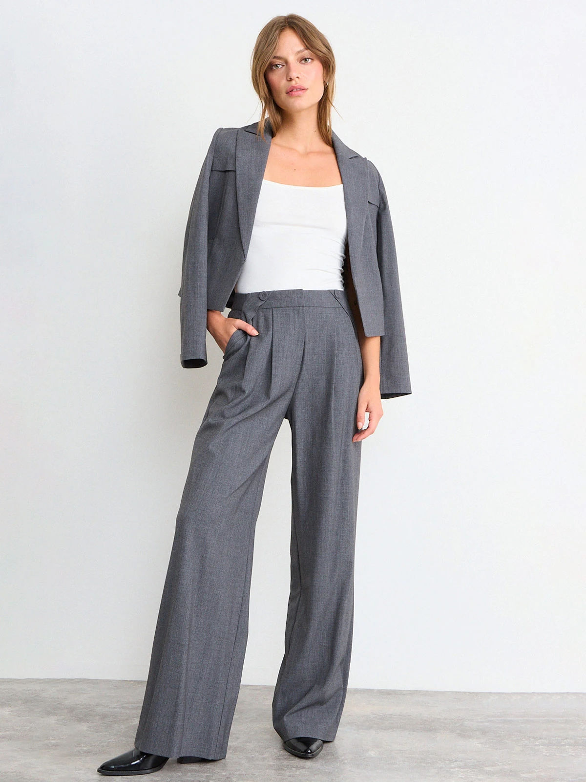 PANTALÓN MUJER IO LISO - 1