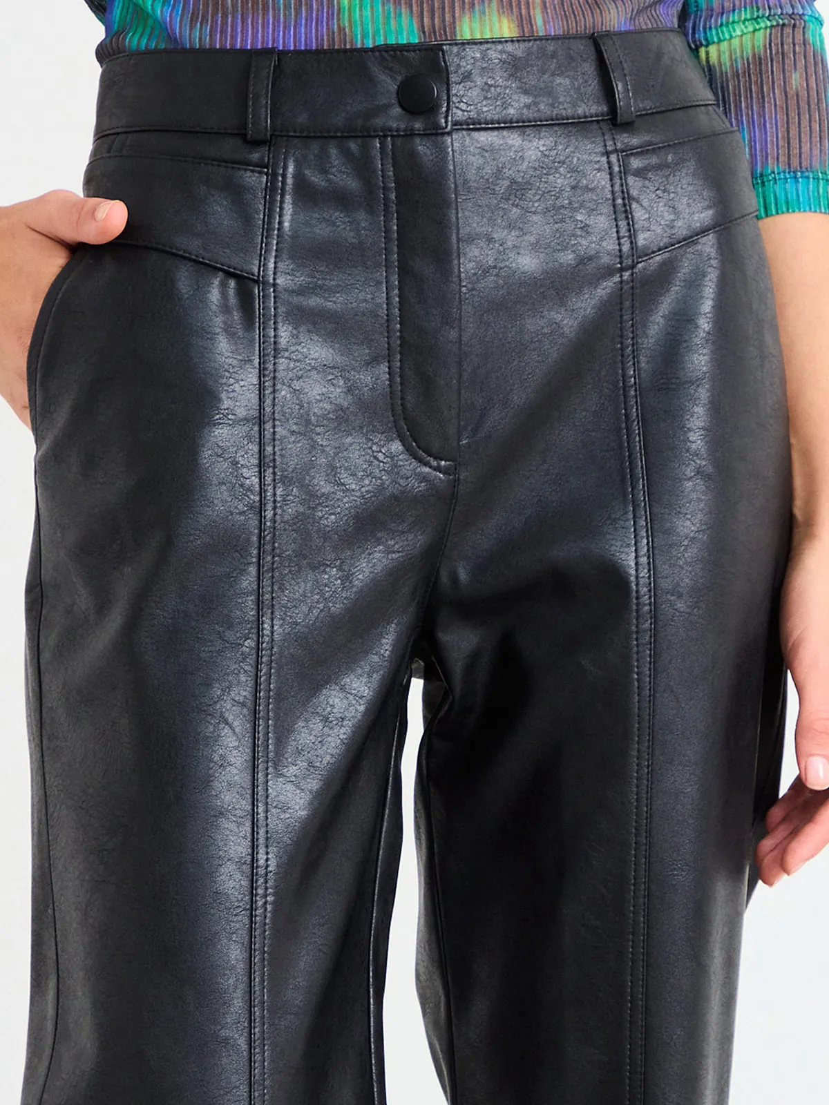 PANTALÓN MUJER IO LISO - 5