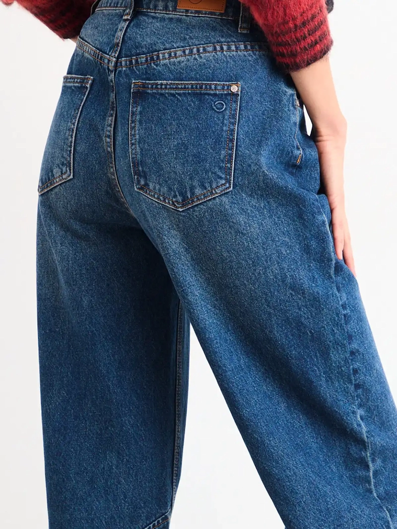 JEANS MUJER IO ALGODÓN BALLOON - 5