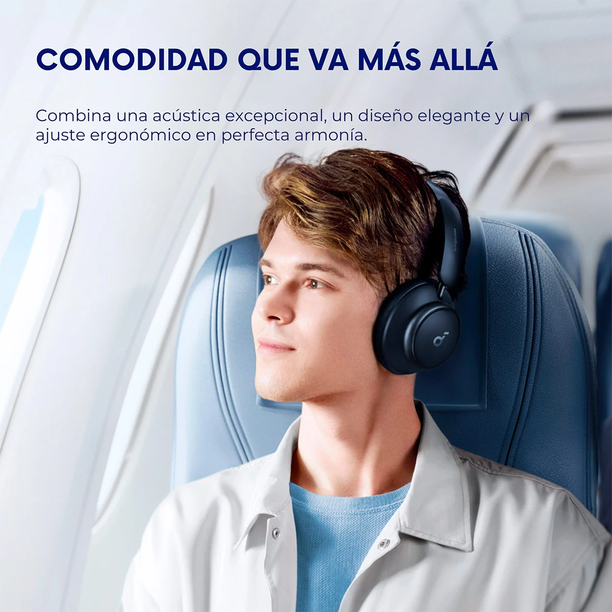 AUDÍFONOS OVER-EAR ANC SOUNDCORE SPACE Q45 AZUL - 8
