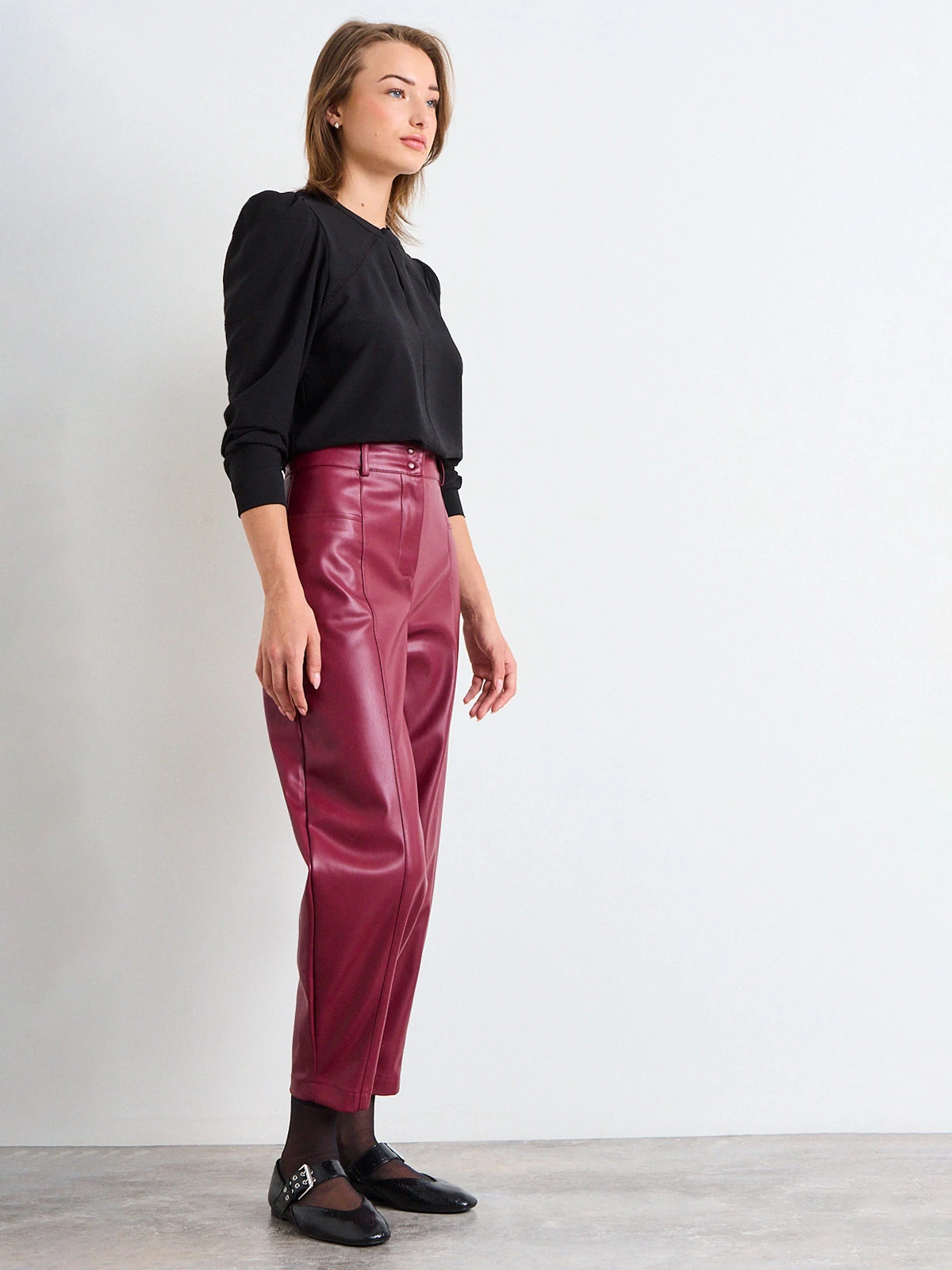 BLUSA MUJER IO MANGA LARGA FORMAL - 2