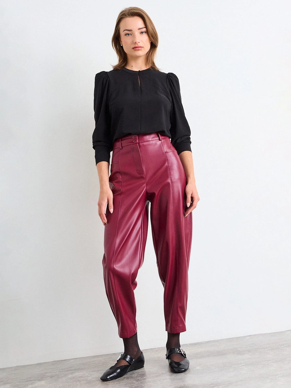 BLUSA MUJER IO MANGA LARGA FORMAL - 1