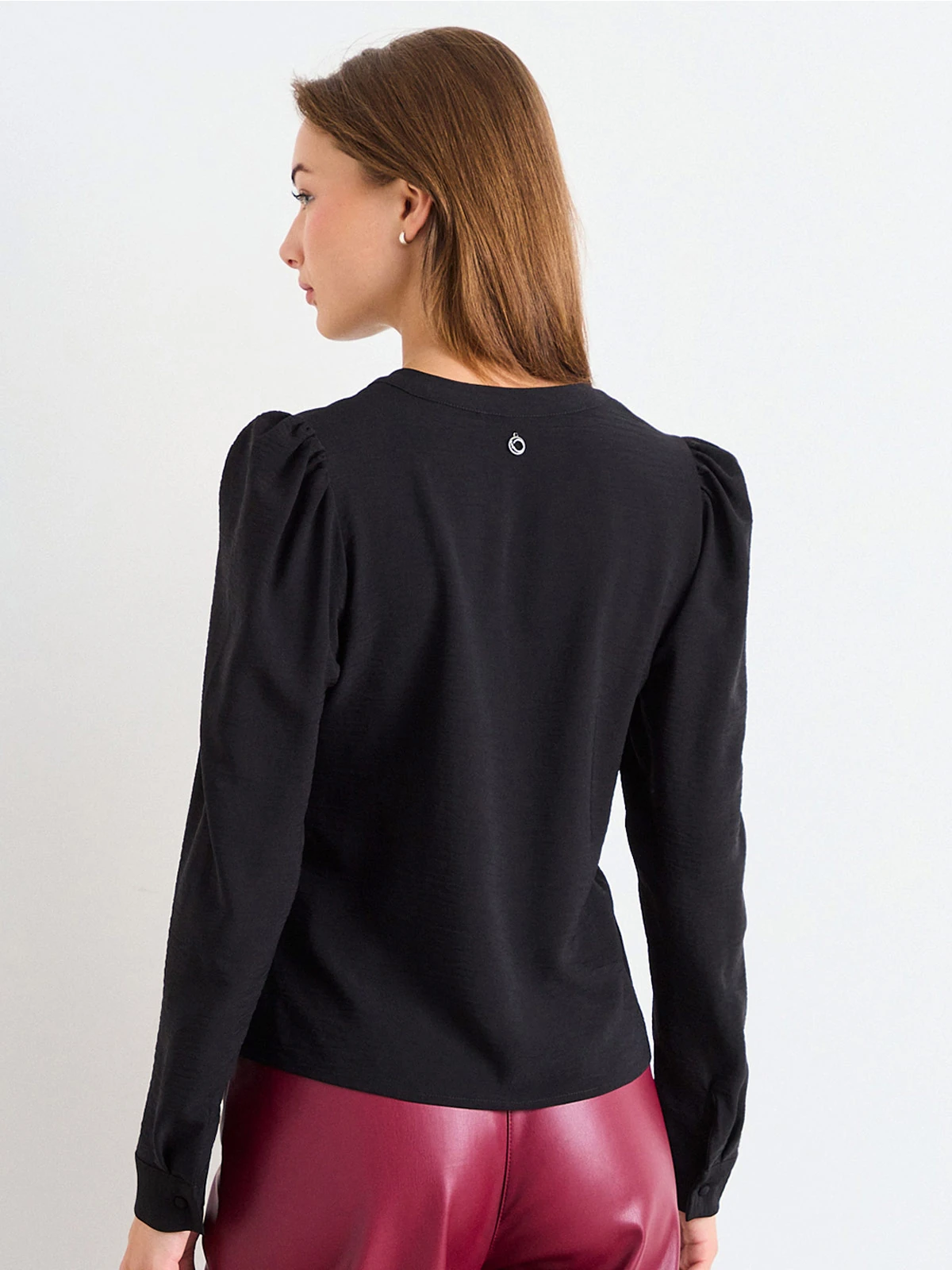 BLUSA MUJER IO MANGA LARGA FORMAL - 4