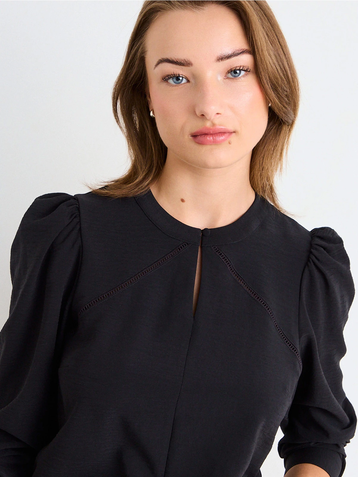 BLUSA MUJER IO MANGA LARGA FORMAL - 5