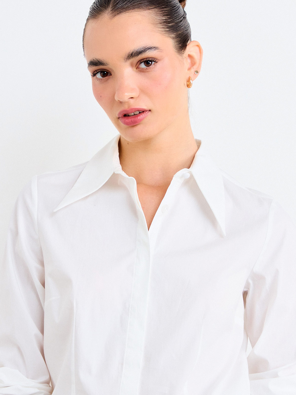 BLUSA MUJER IO ALGODÓN POPELINA - 5