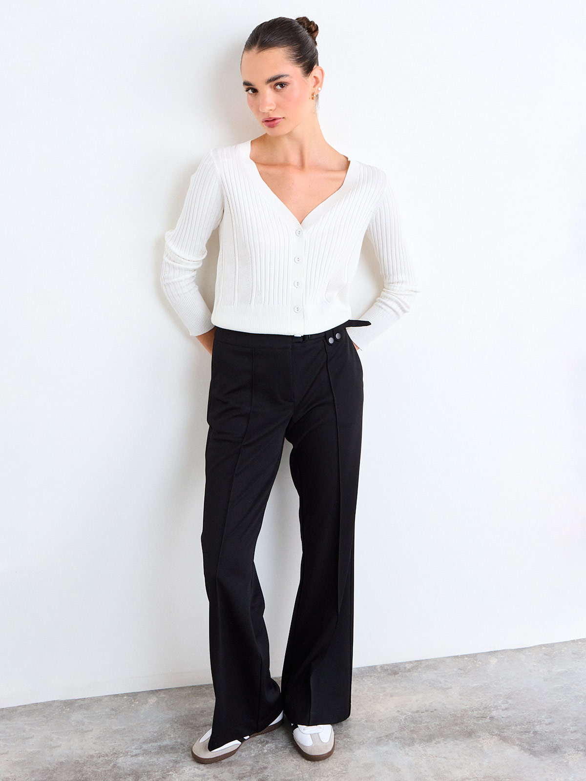 CARDIGAN MUJER IO BÁSICOCALADO - 1