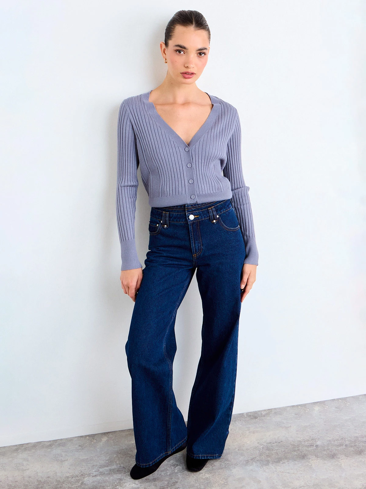 CARDIGAN MUJER IO BÁSICOCALADO - 1