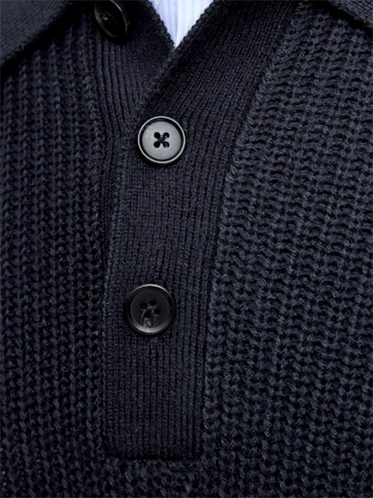 POLERA HOMBRE JACK & JONES MANGA LARGA - 4