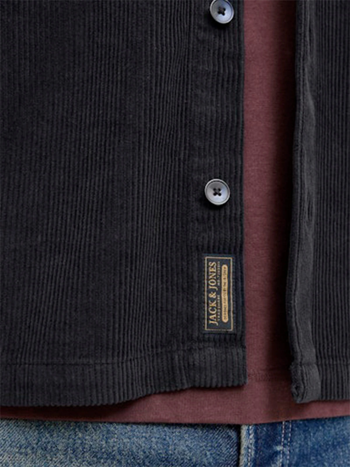 CAMISA HOMBRE JACK & JONES ALGODÓN MANGA LARGA - 3