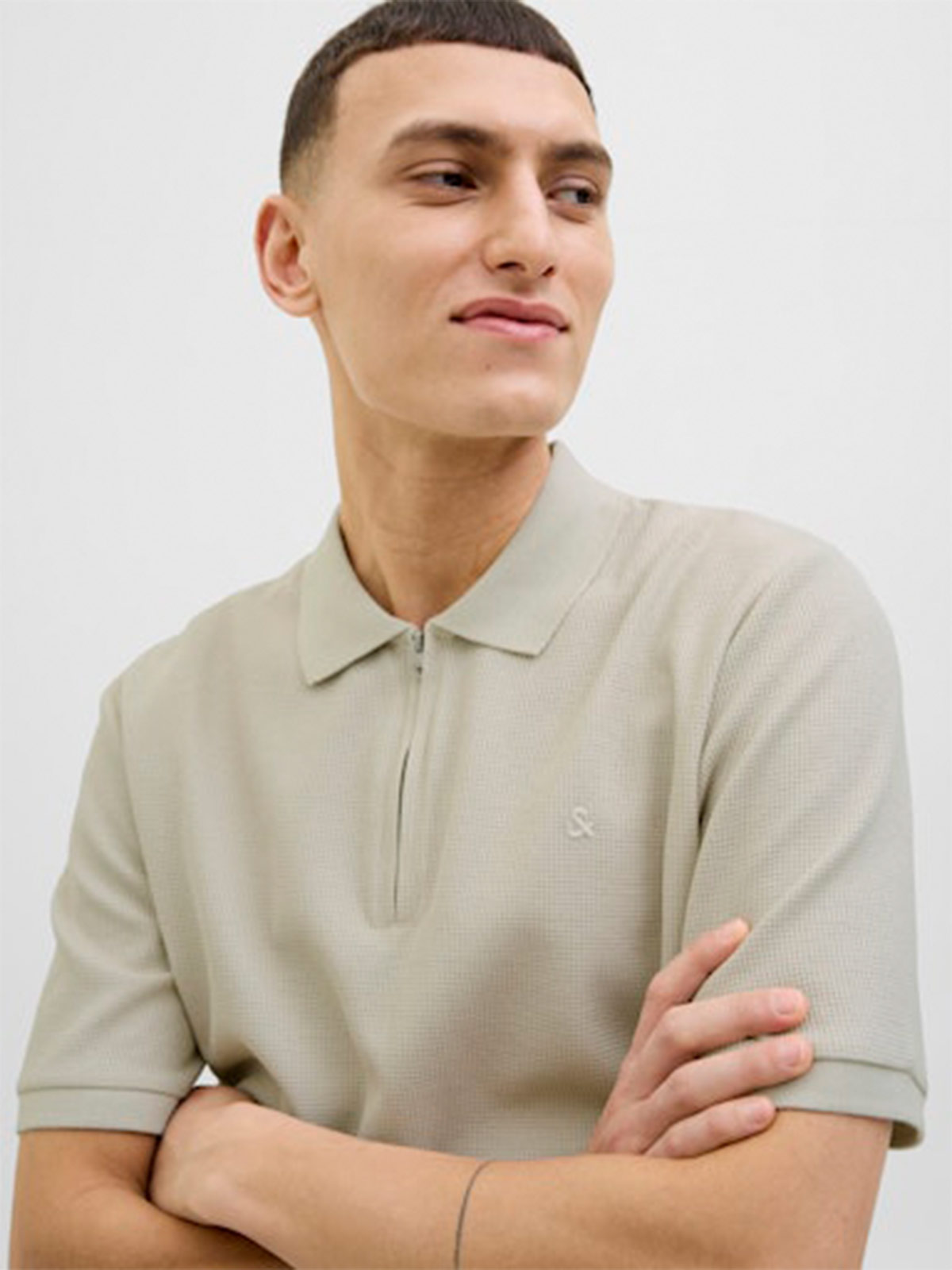 POLERA HOMBRE JACK & JONES MANGA CORTA - 3